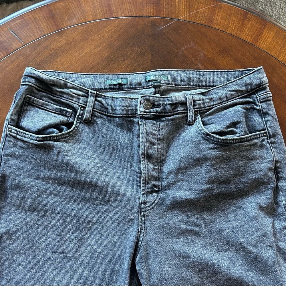 Wild Fable Black High Rise Straight Leg Jeans